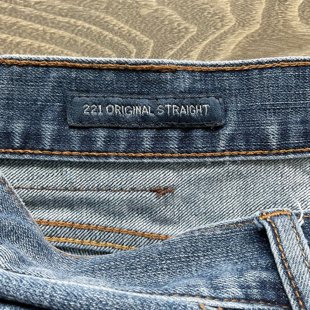 40x32 Lucky Brand 221 Original Straight Jeans Men’s Blue Denim Stretch 7MP1913 - Picture 5 of 13